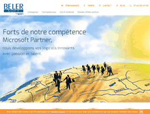 Tablet Screenshot of belersoft.com